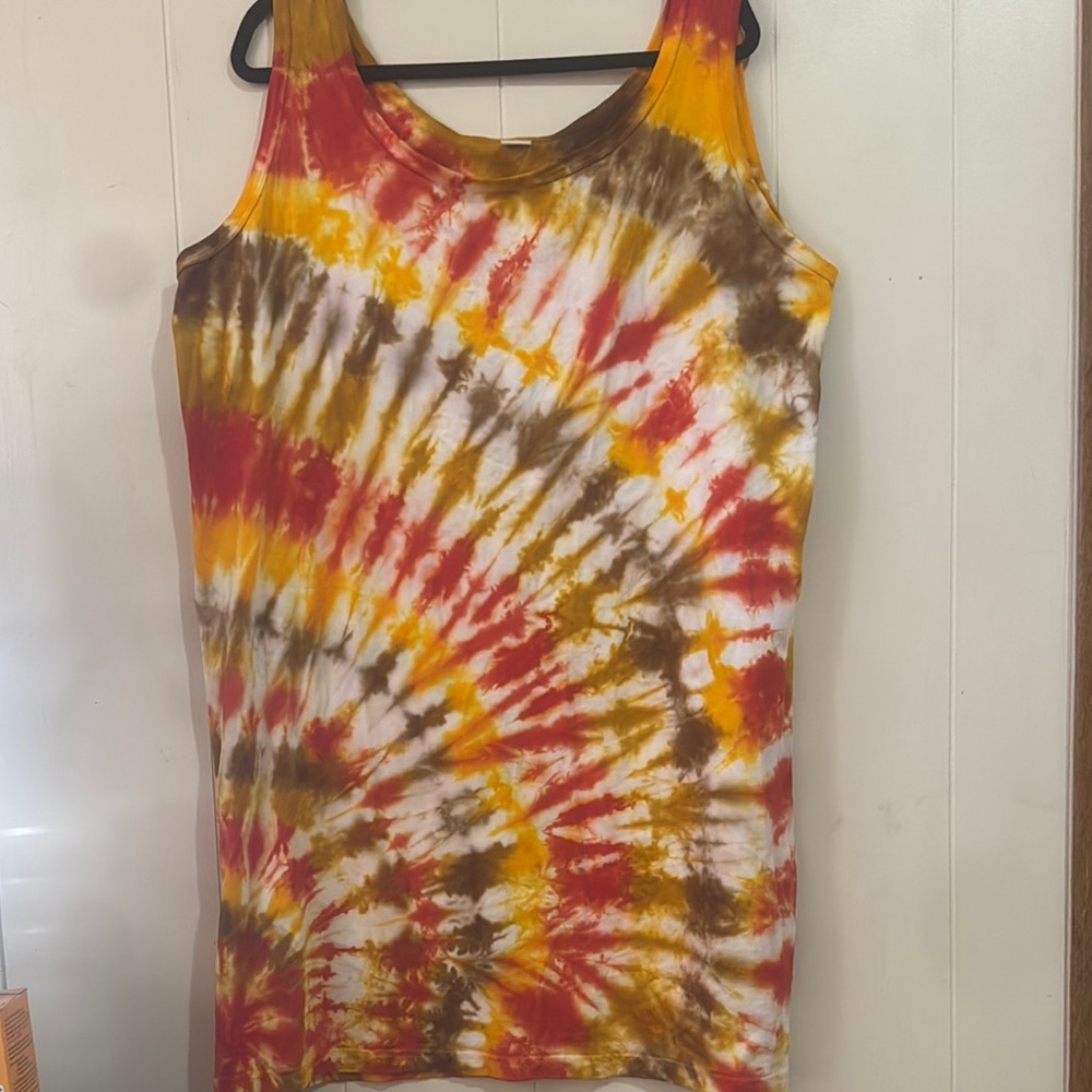 Tie-Dye Tank sun dress